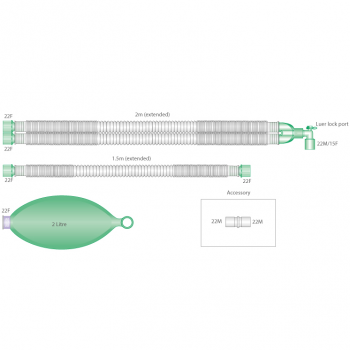 Compact™ Beatmungssystem - 2,0 mm